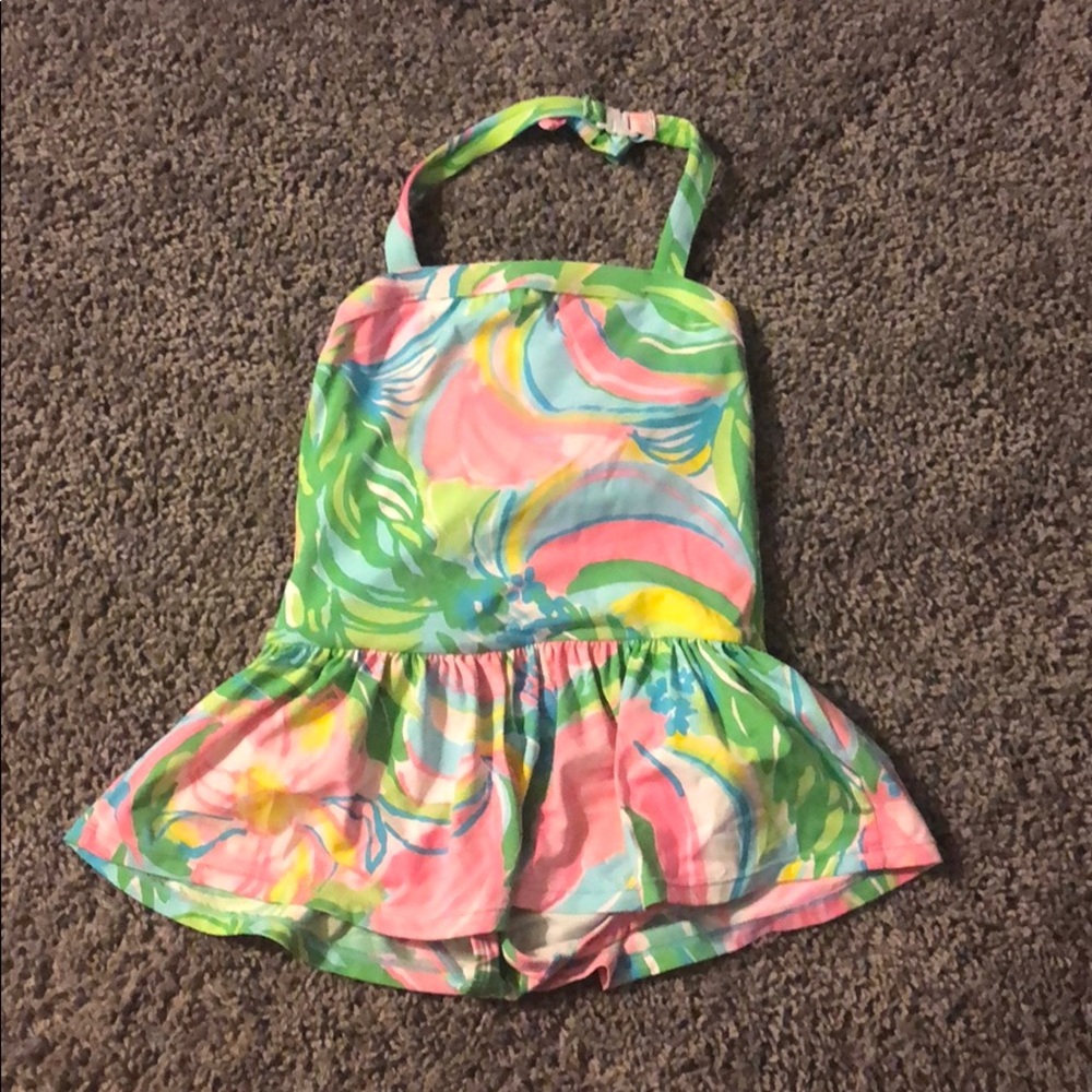 Lilly Pulitzer kids bathing suit one piece